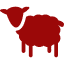 sheep silhouette - Boucherie