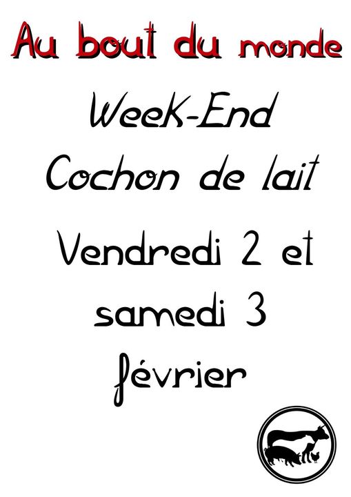 Premier cochon de lait de l’année ! Vous ne connai…