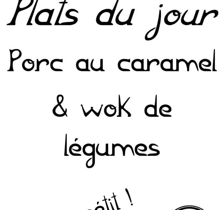Plat du jour : Vendredi 25 avril…