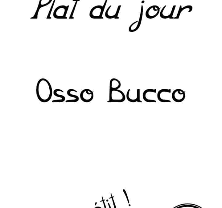 Plat du jour : Mercredi 25 juin…