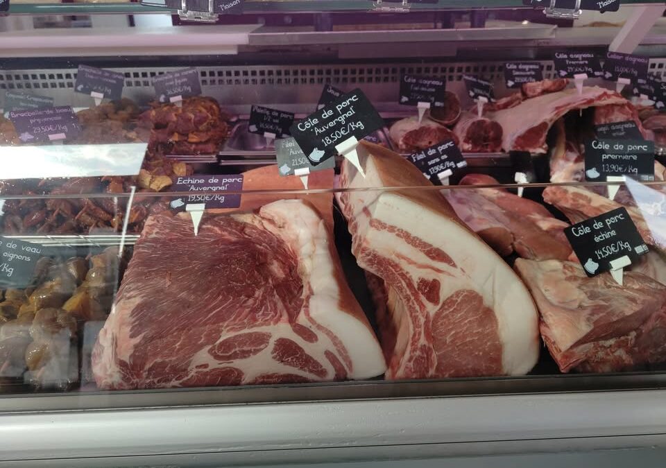 Un beau et bon week-end en perspective : Porc auvergnat…