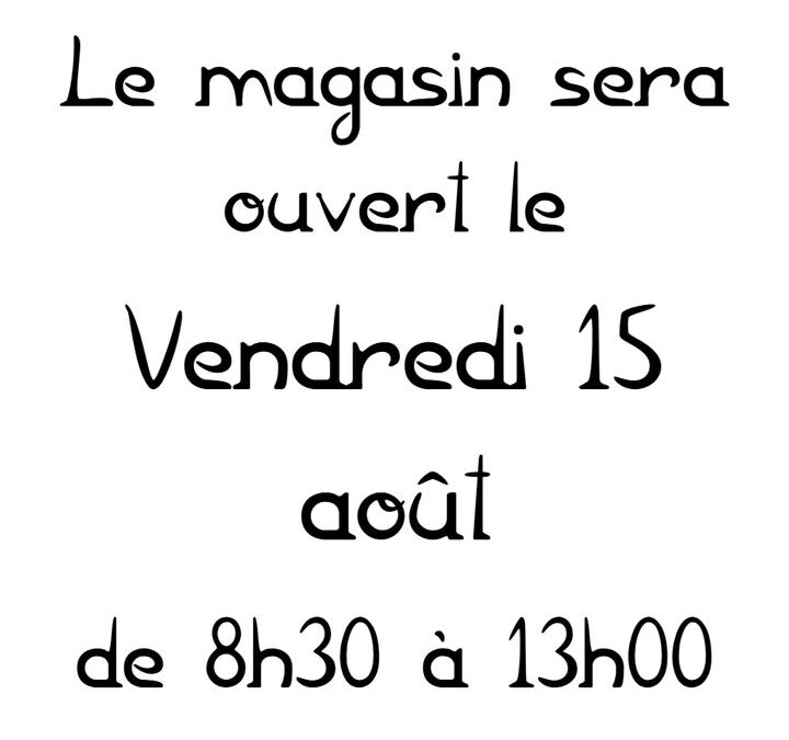Informations du jour…