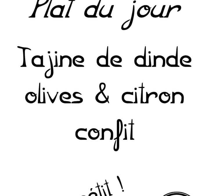 Plat du jour : Vendredi 31 octobre…