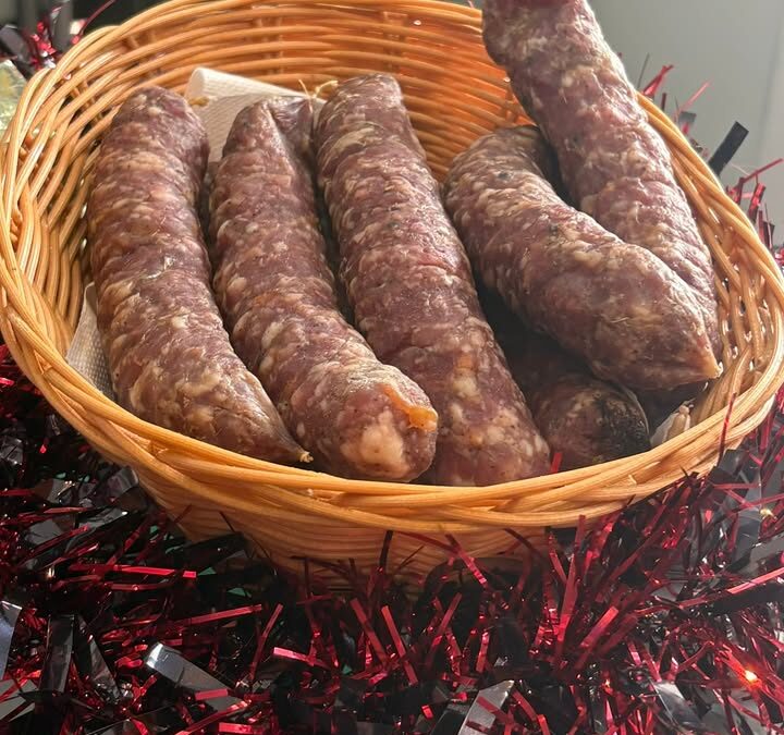Oh oh oh🎅 … la saucisse sèche de Noël ,…